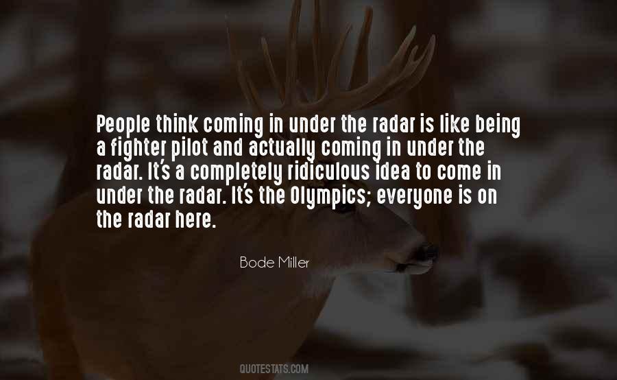 Quotes About Radar #1476461