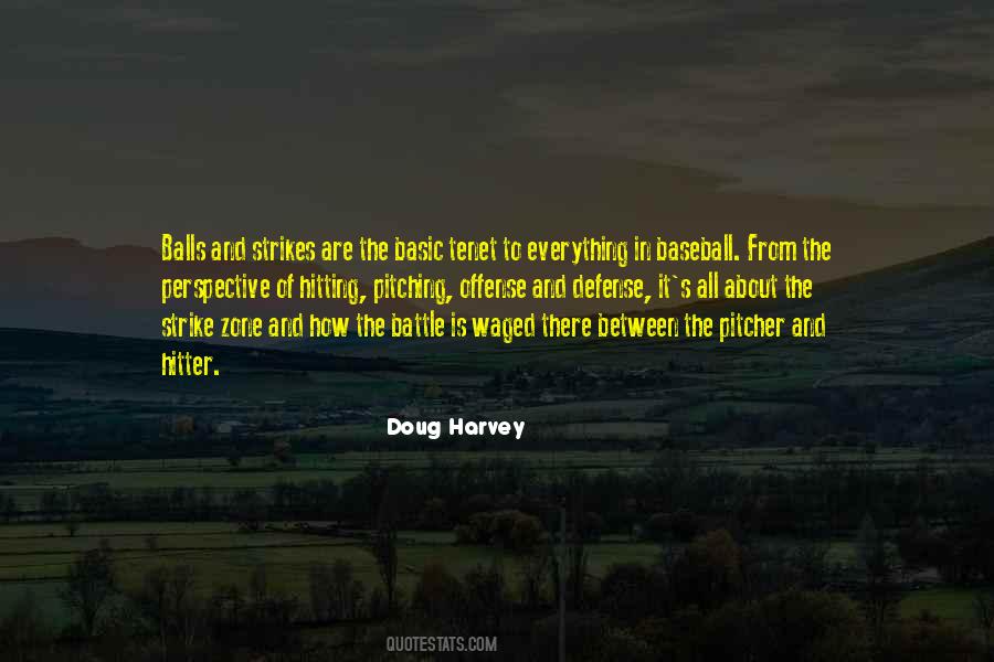 Quotes About Defense In Baseball #1131768