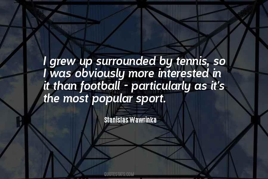 Quotes About Popular Sports #141965