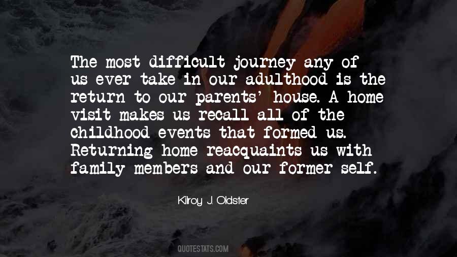 Quotes About A Difficult Journey #1432001