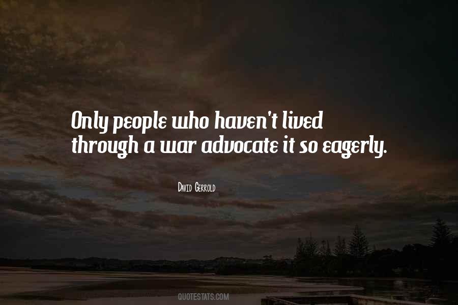 Quotes About Advocate #75618