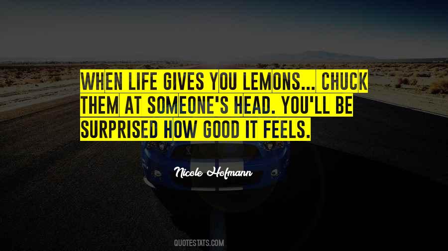 Quotes About Lemons #1040989