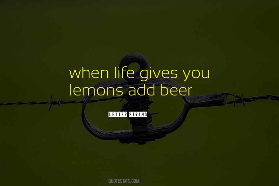 Quotes About Lemons #222125