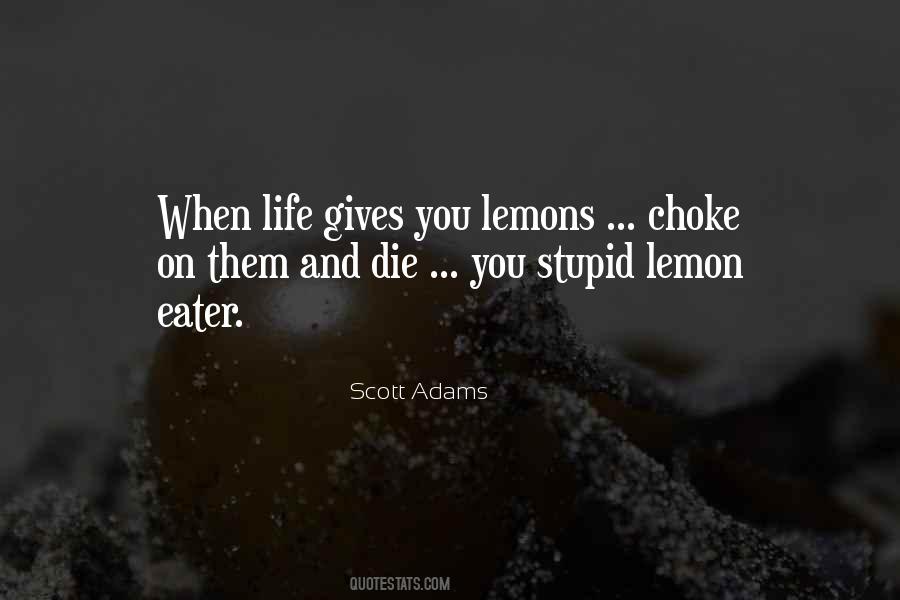 Quotes About Lemons #683342