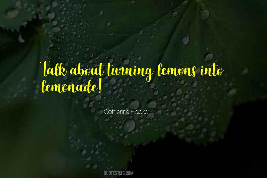 Quotes About Lemons #84245