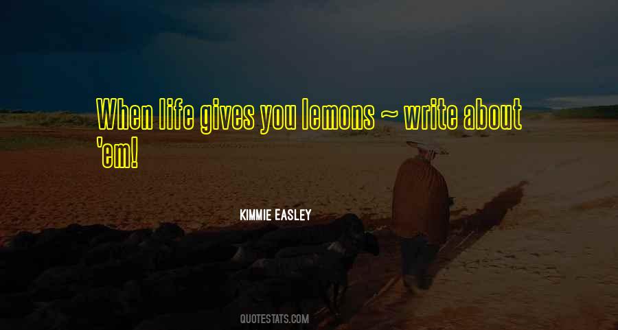 Quotes About Lemons #876415
