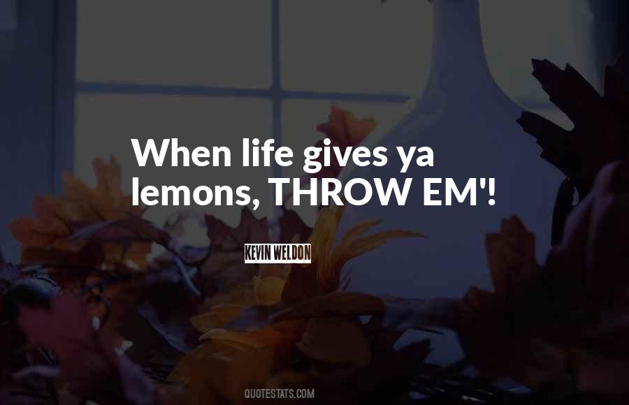 Quotes About Lemons #923630