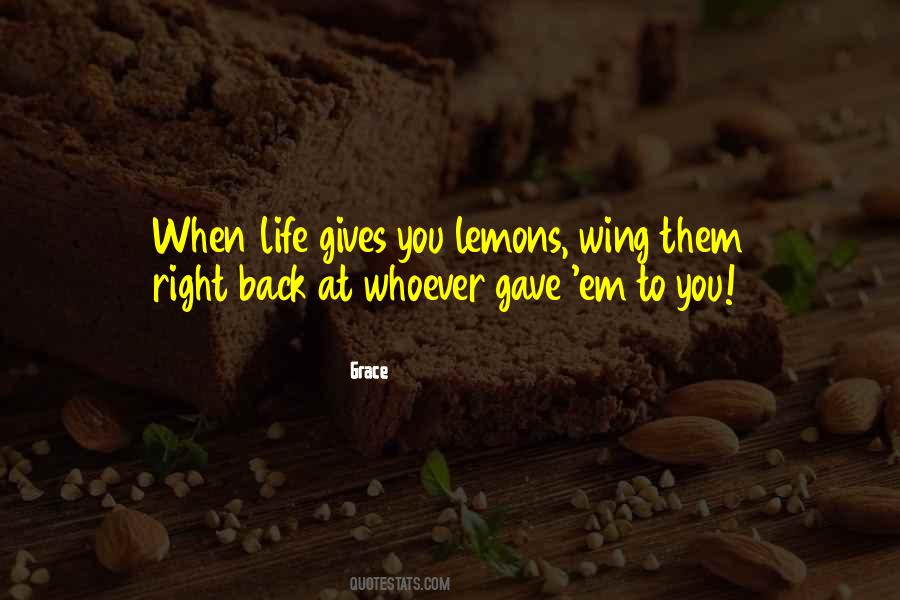 Quotes About Lemons #928467