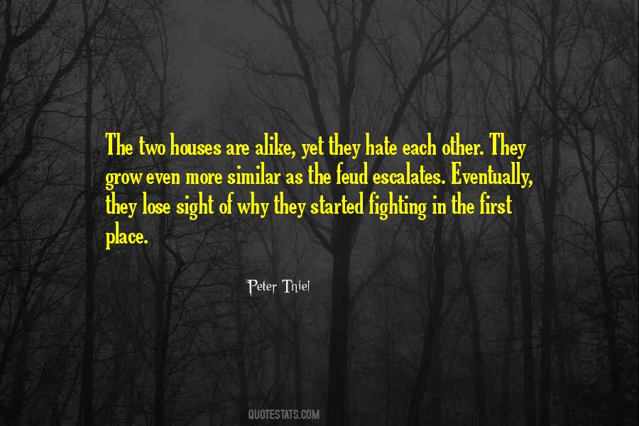 Quotes About Fighting Each Other #598188
