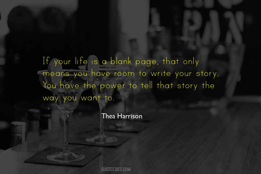 Life Is A Story Quotes #42332