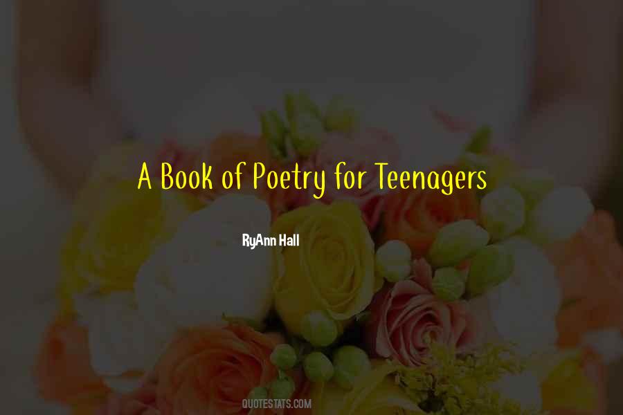 Book Of Poetry Quotes #1861429