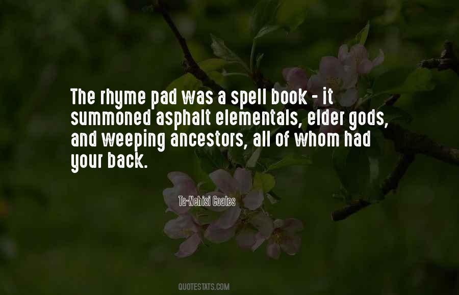 Book Of Poetry Quotes #451368