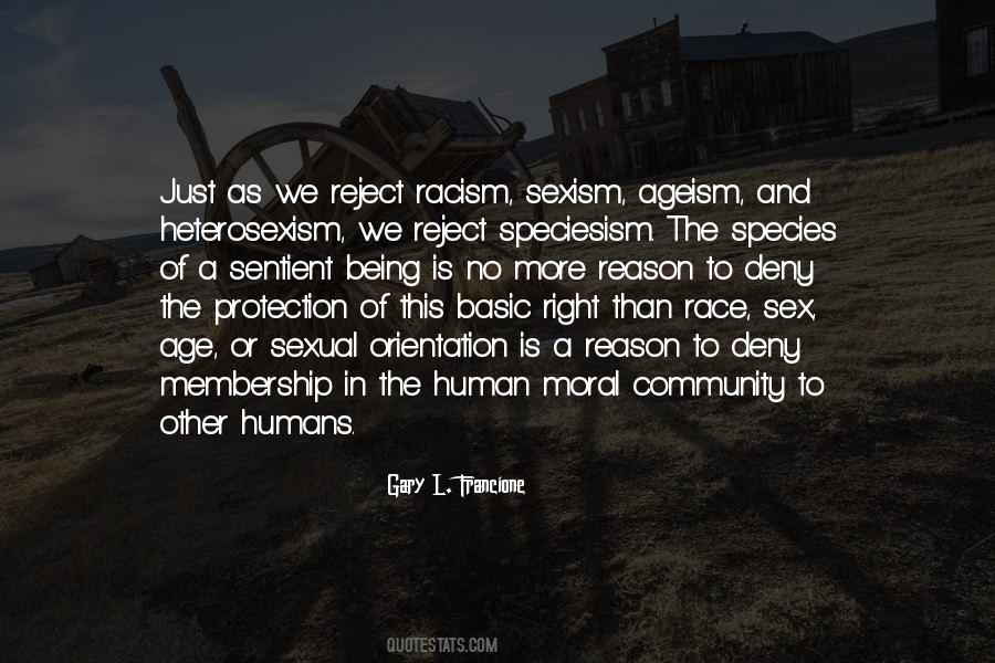 Humans Are Sentient Quotes #47342
