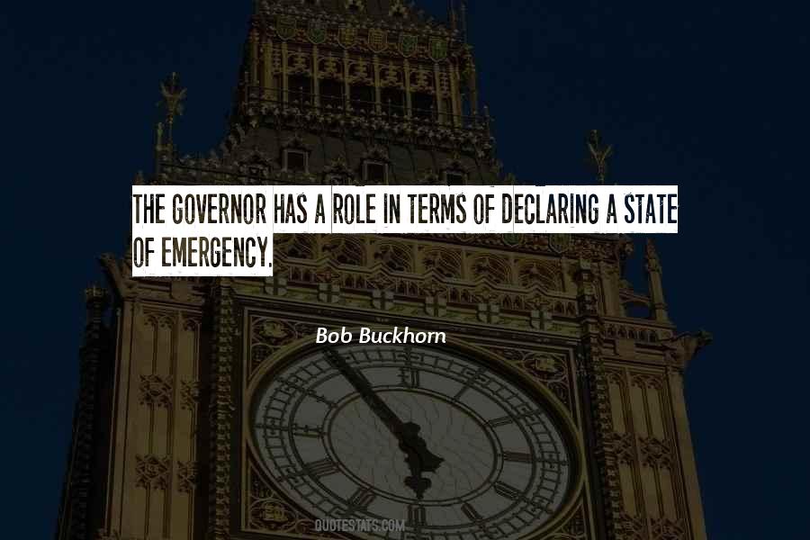 State Of Emergency Quotes #18575
