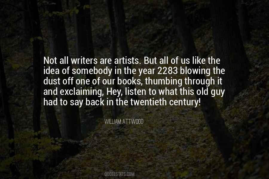 Quotes About Writers And Artists #112537