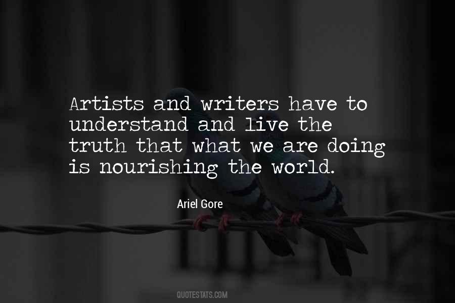 Quotes About Writers And Artists #660959