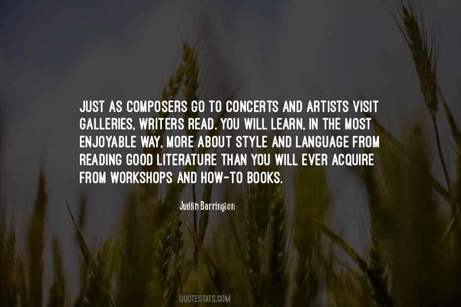 Quotes About Writers And Artists #995353