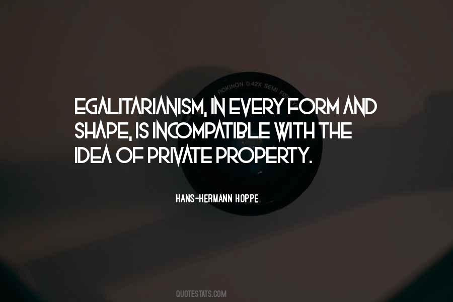 Quotes About Private Property #1224019