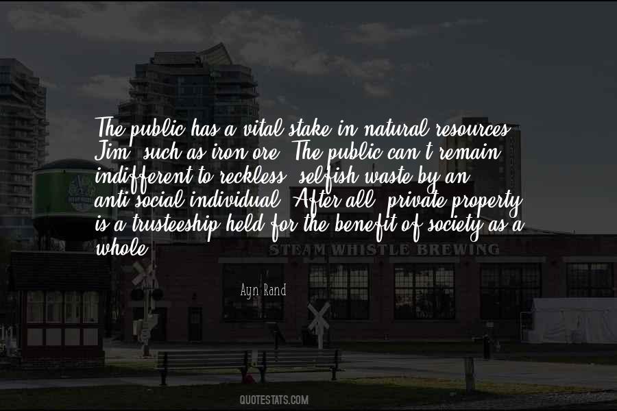 Quotes About Private Property #153763