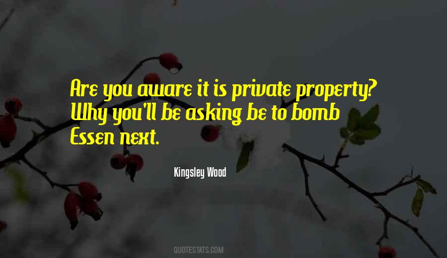 Quotes About Private Property #353916