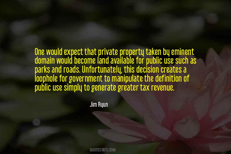 Quotes About Private Property #471702