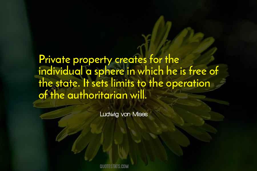 Quotes About Private Property #562384