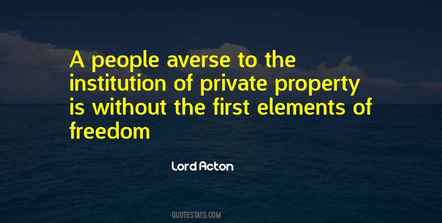 Quotes About Private Property #746988
