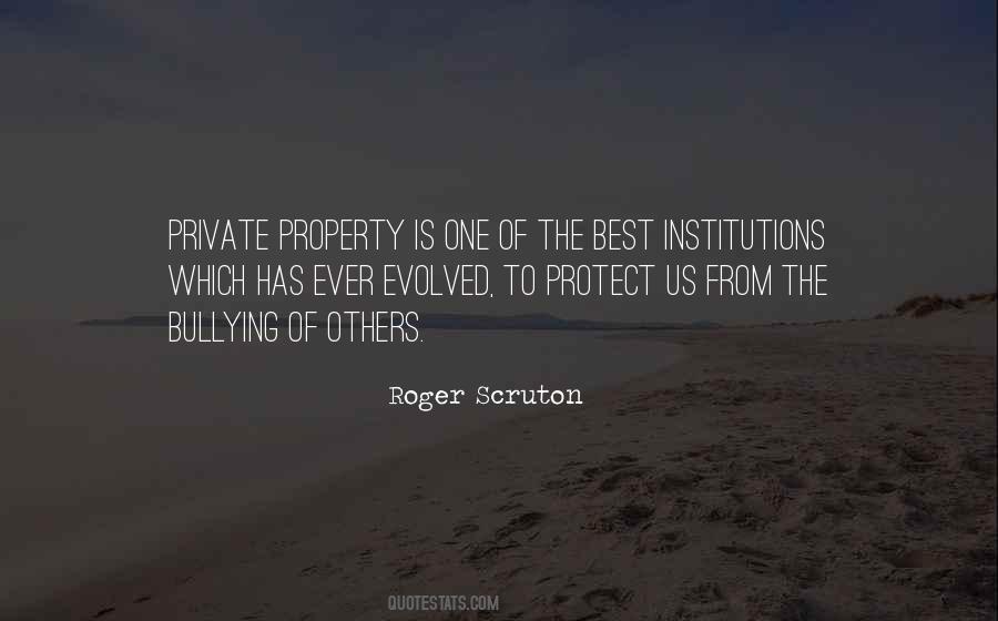 Quotes About Private Property #784691