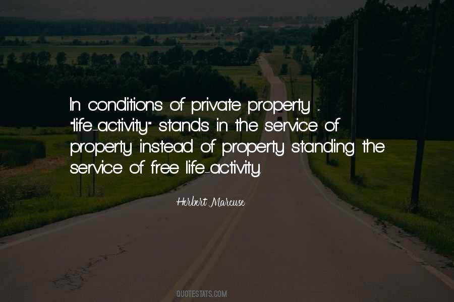 Quotes About Private Property #997967