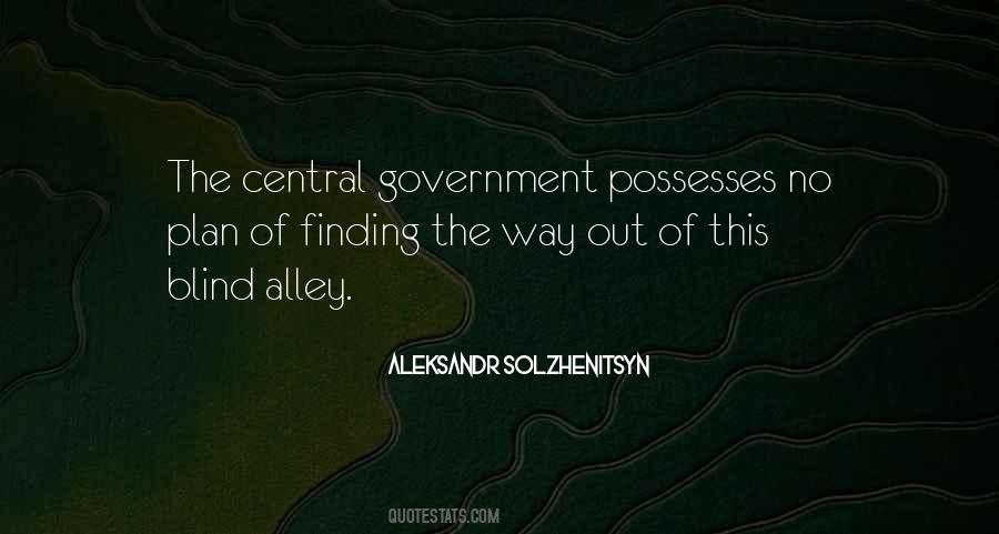 Central Government Quotes #1030360