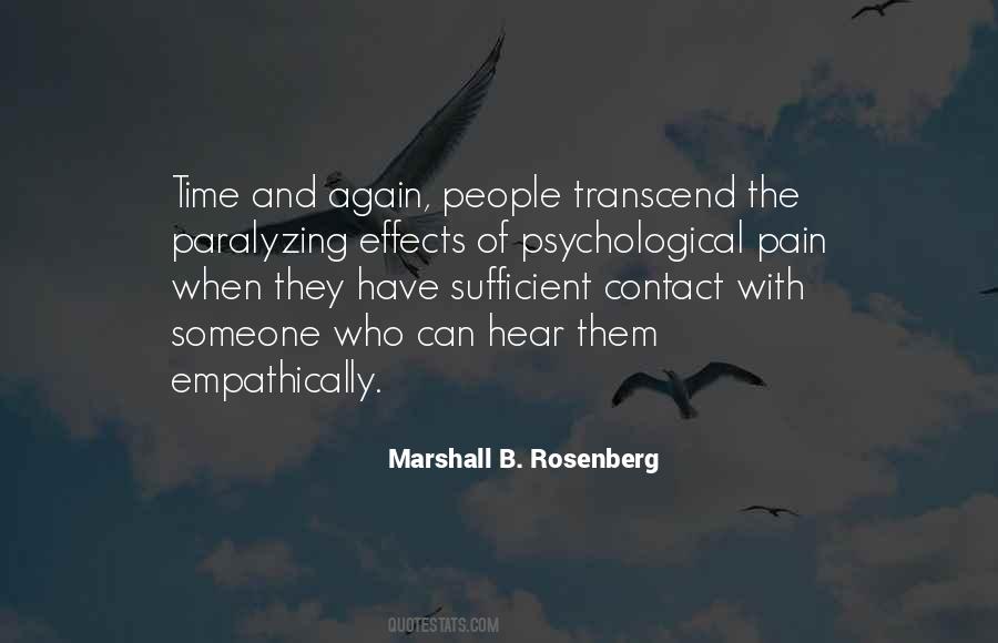 Quotes About Psychological Pain #1857510
