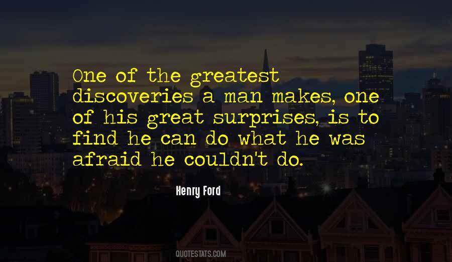Man S Greatest Fear Quotes #1661659