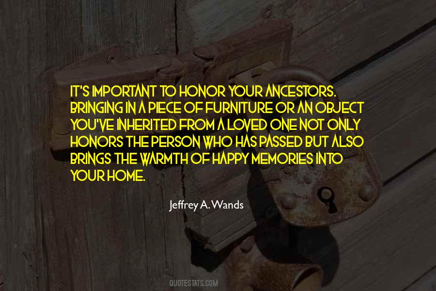 Quotes About Warmth Of Home #1480225