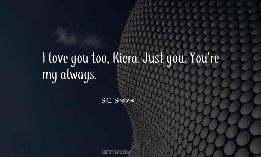 Quotes About I Love You Too #1783197