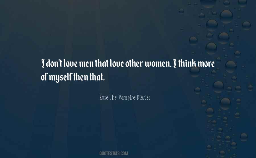 Love Other Women Quotes #514729