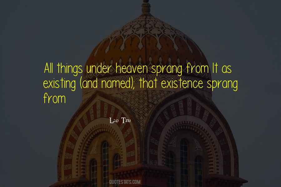 Under Heaven Quotes #1146167