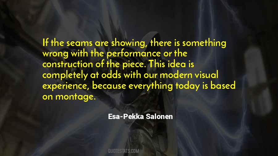 Quotes About Seams #1803005 Quotes About Seams #1803005