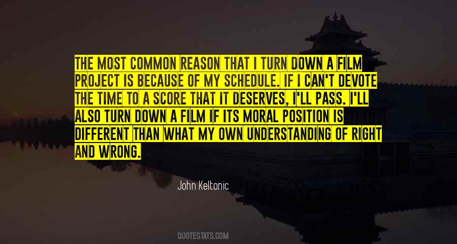 Quotes About Turn Down #1308490