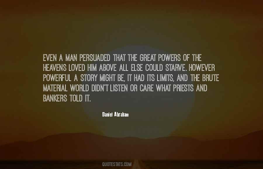 Story Of Man Quotes #593604
