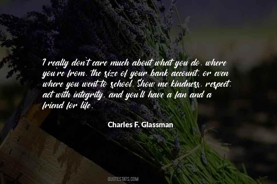Quotes About Kindness And Respect #1158656