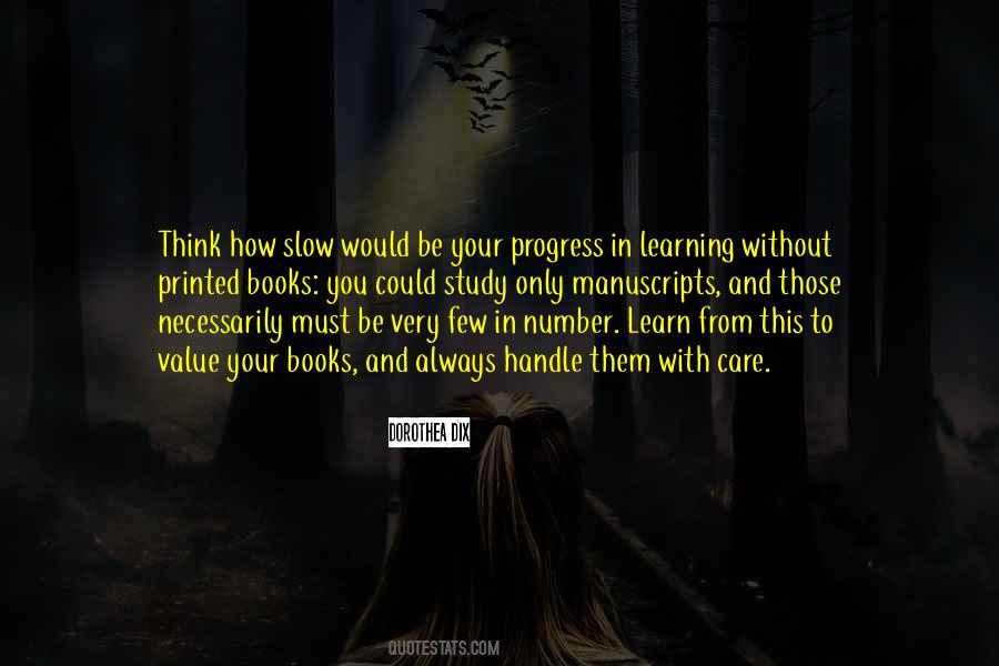 Quotes About Slow Progress #1451734