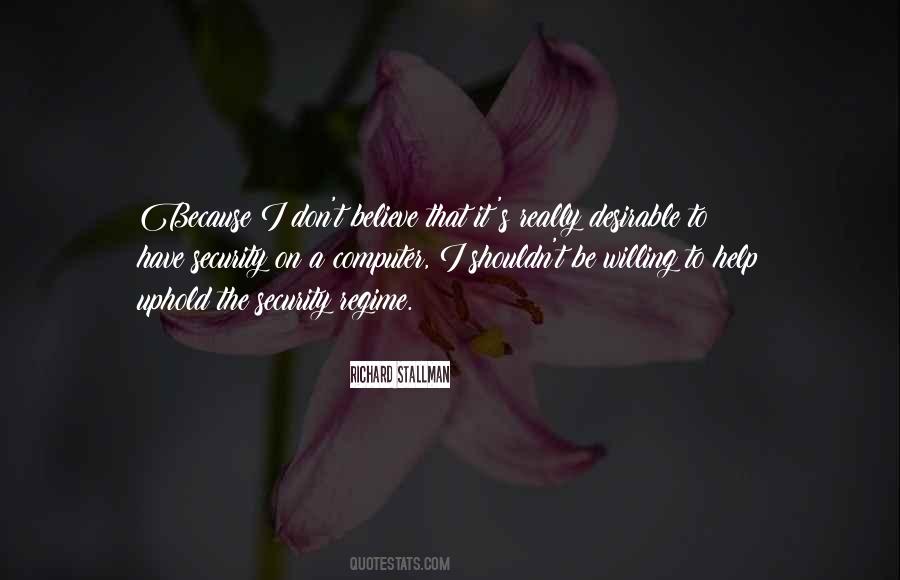 Quotes About Computer Security #1421758