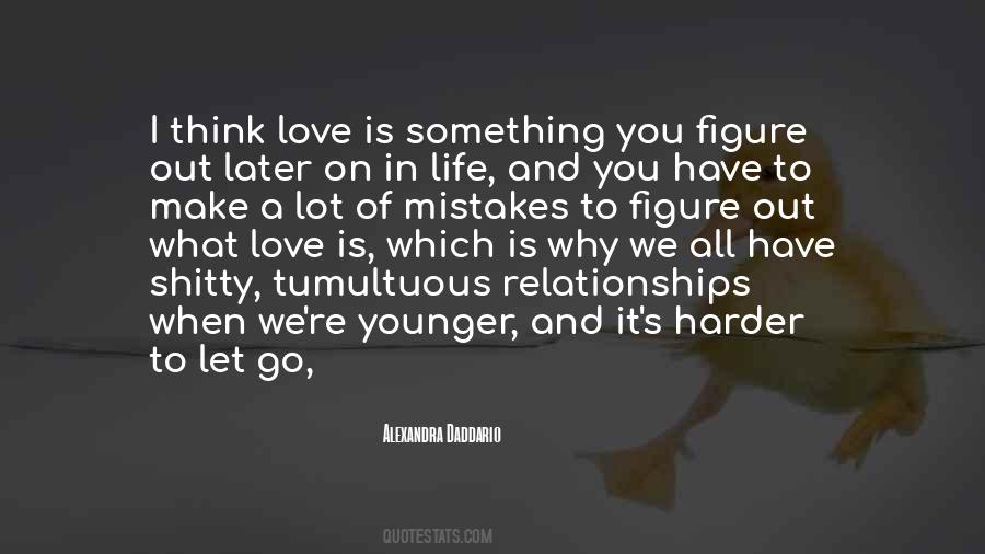 Quotes About Mistakes In Love #377884