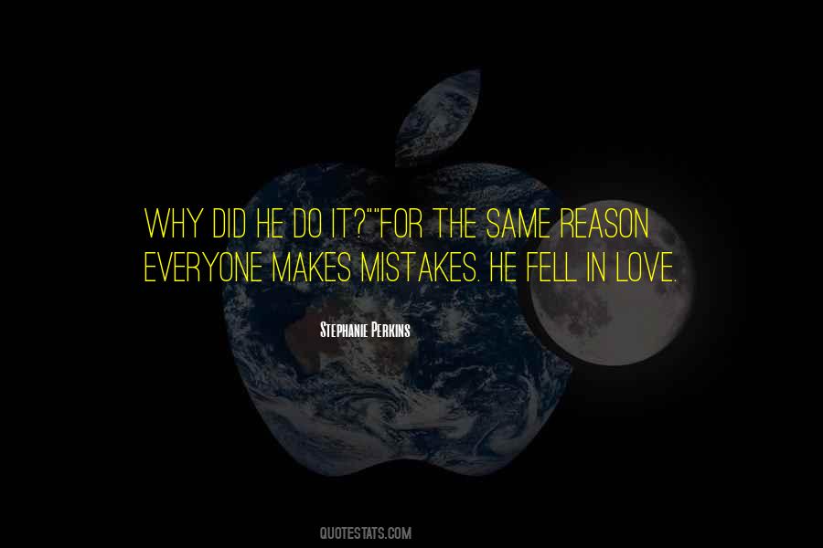 Quotes About Mistakes In Love #993407