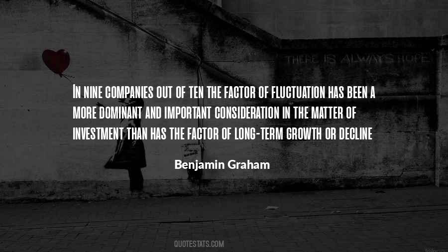Quotes About Fluctuation #1789046