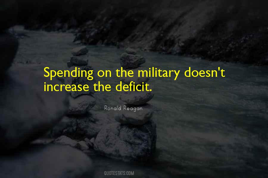 Quotes About Deficit Spending #1206275