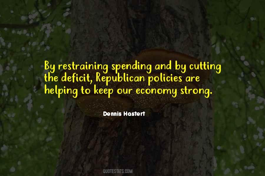 Quotes About Deficit Spending #1788129