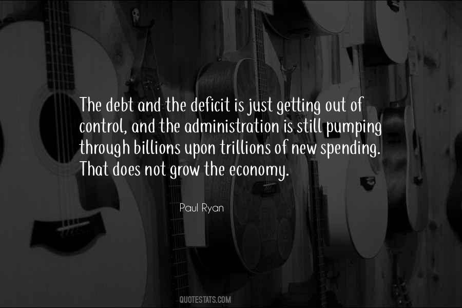 Quotes About Deficit Spending #616842