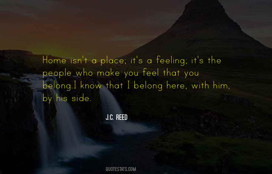 You Belong Here Quotes #20454