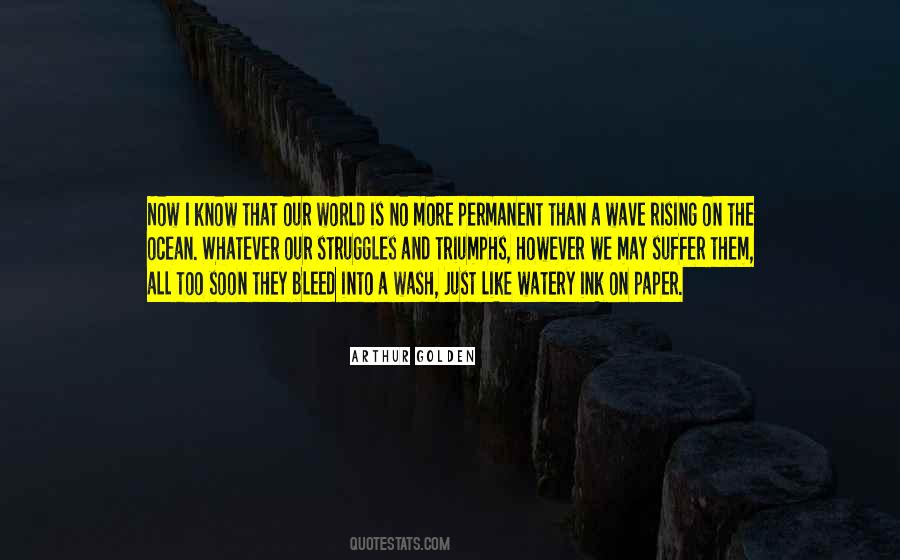 Wave In An Ocean Quotes #577741